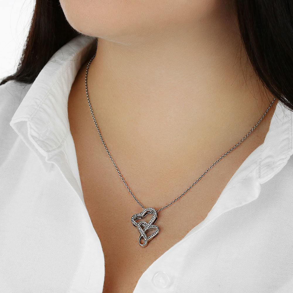 I Love You - Heart-to-heart Pendant Necklace