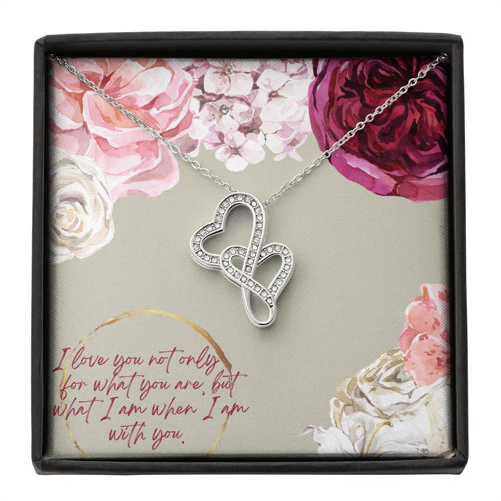 I Love You - Heart-to-heart Pendant Necklace