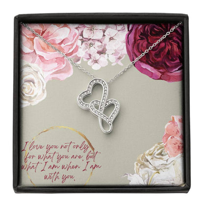 I Love You - Heart-to-heart Pendant Necklace