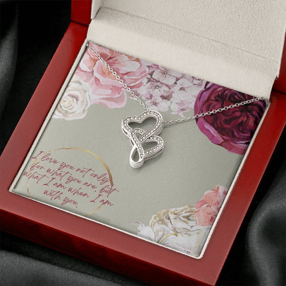 I Love You - Heart-to-heart Pendant Necklace