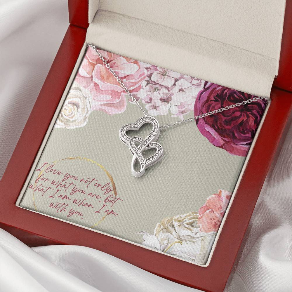 I Love You - Heart-to-heart Pendant Necklace