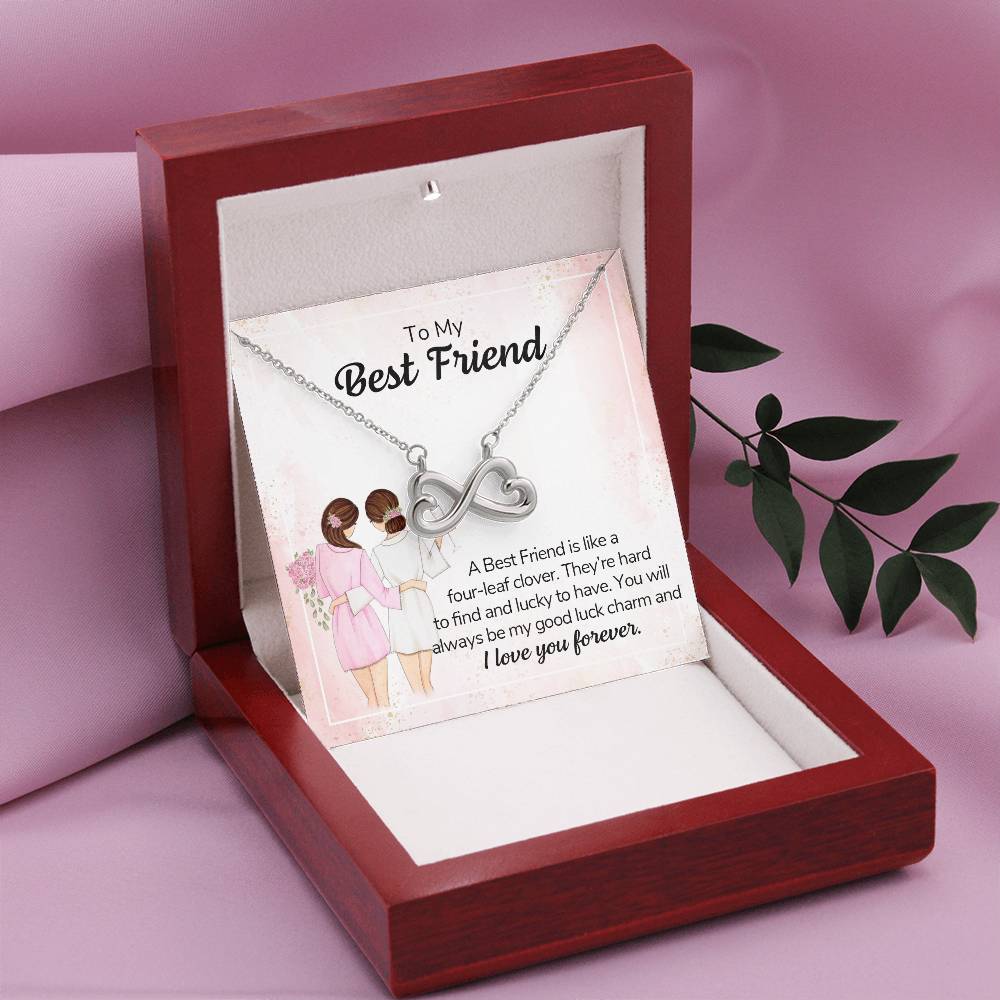 To My Best friend - Endless Love Necklace (f/k/a Infinity Hearts Necklace)