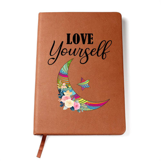 Love Yourself - Graphic Leather Journal