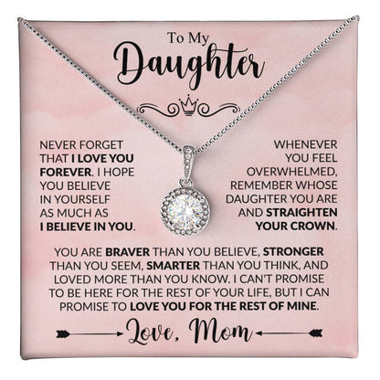 To Daughter From Mom - Eternal Hope Necklace