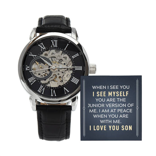 I Love You Son - Men's Openwork Watch