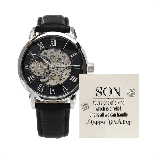 Son - Men's Openwork Watch