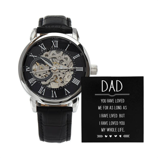 Dad - Men's Openwork Watch