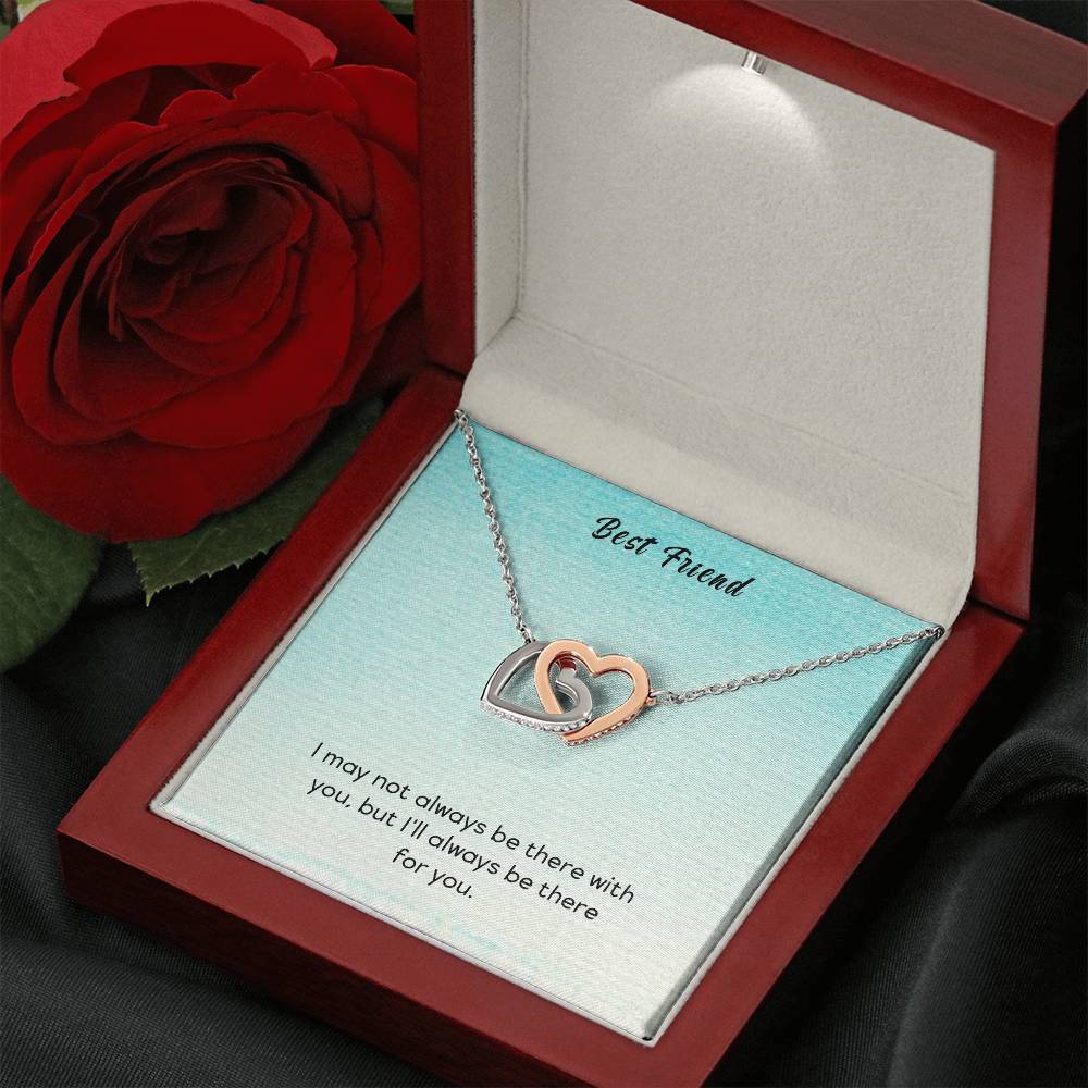 Best Friend - Interlocking Hearts Necklace