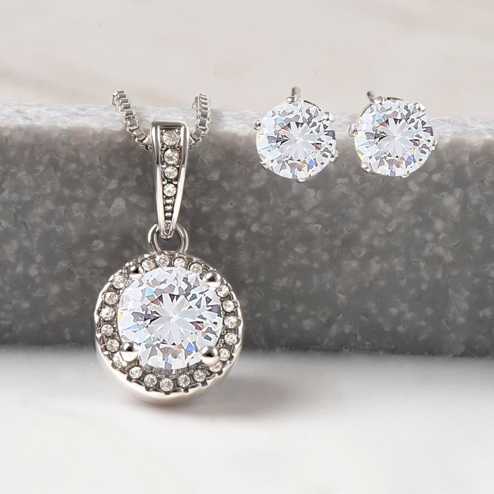 Happy New Year - Eternal Hope Necklace & Earring Set