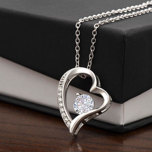 Non-Message Card Forever Love Necklace