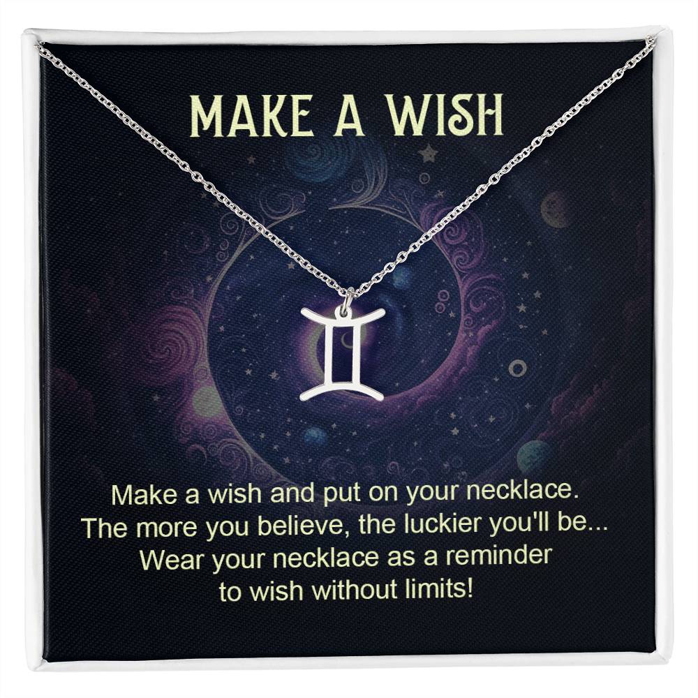 Make A Wish - Zodiac Symbol Necklace