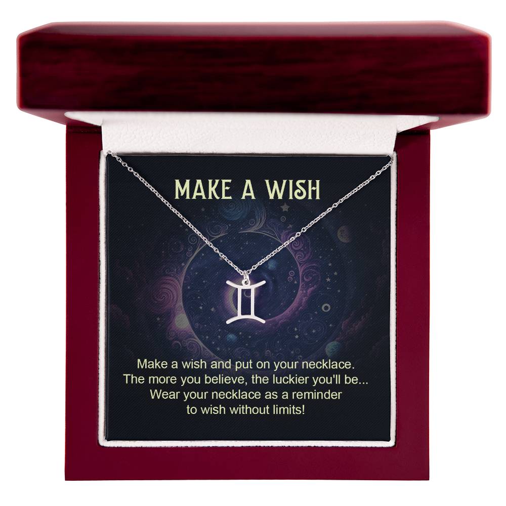 Make A Wish - Zodiac Symbol Necklace