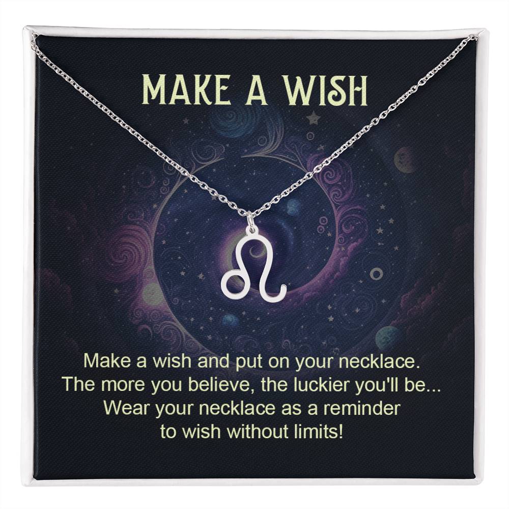 Make A Wish - Zodiac Symbol Necklace