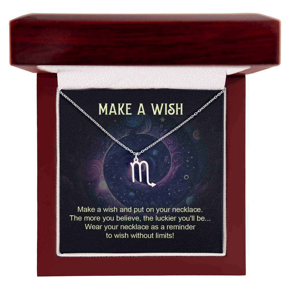 Make A Wish - Zodiac Symbol Necklace