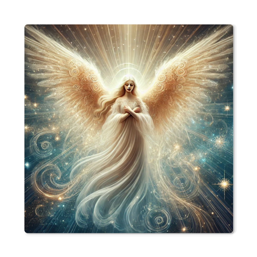 Divine Angel - High Gloss Metal Art Print (1:1)