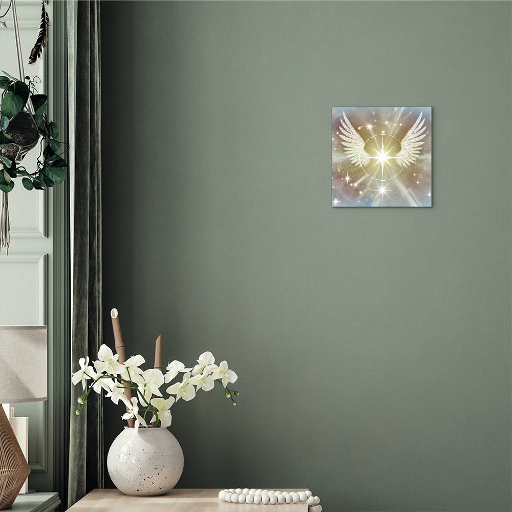 Angelic Celestial Star -  High Gloss Metal Art Print (1:1)