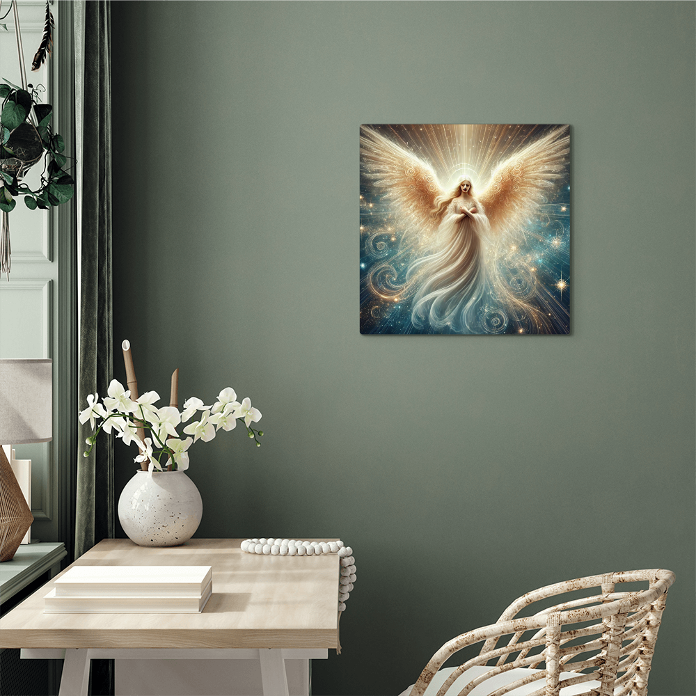 Divine Angel - High Gloss Metal Art Print (1:1)