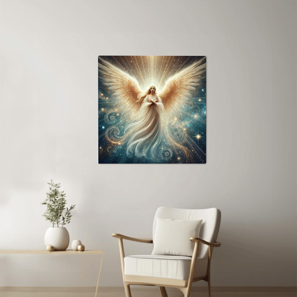 Divine Angel - High Gloss Metal Art Print (1:1)