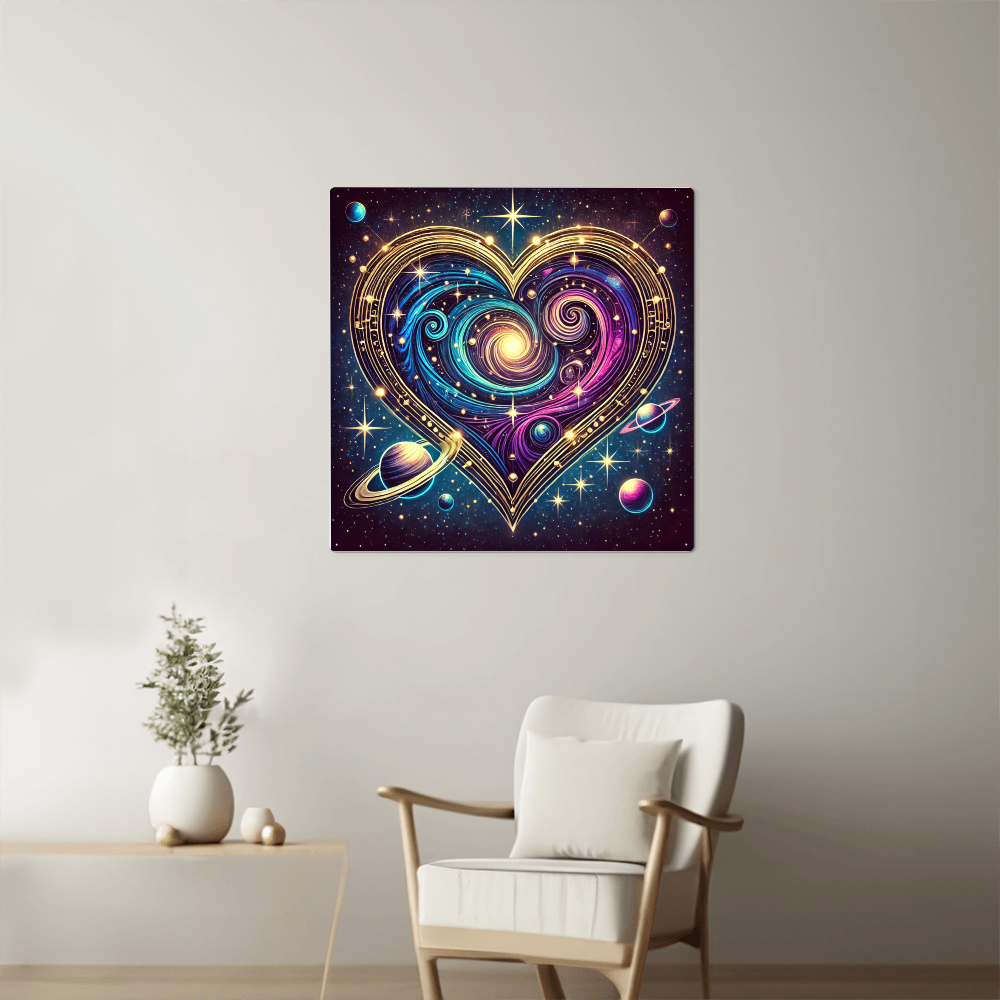 Divine Unity - High Gloss Metal Art Print (1:1)