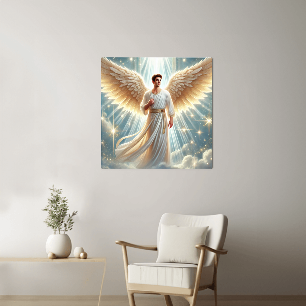 Divine Angel - High Gloss Metal Art Print (1:1)