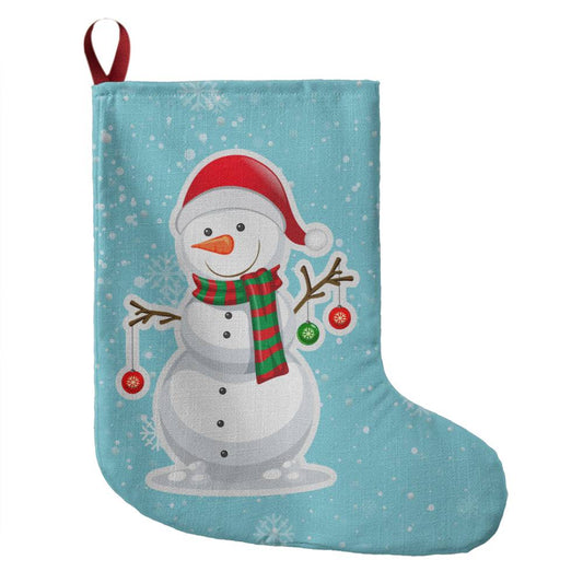 Snowman - Giant Holiday Stocking