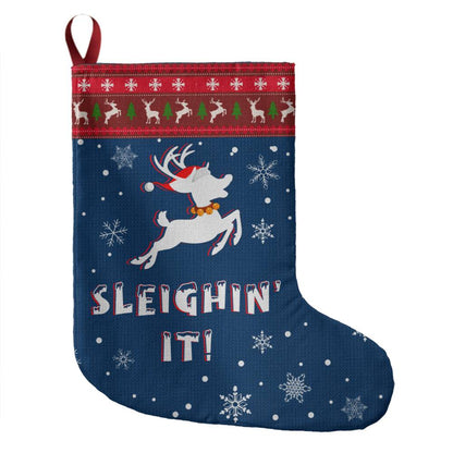 Sleighin' It - Giant Holiday Stocking