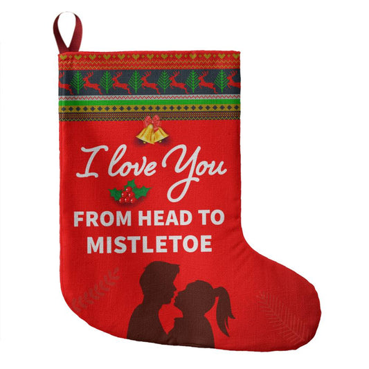 From Head To Mistletoe - Giant Holiday Stocking