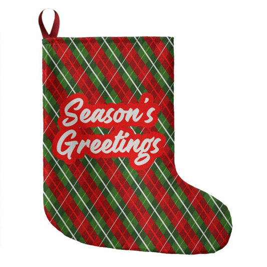 Season's Greetings - Giant Holiday Stocking