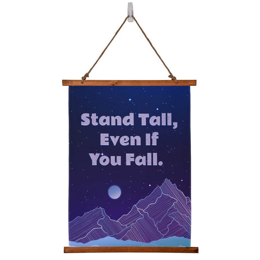 Stand Tall - Wood Framed Wall Tapestry