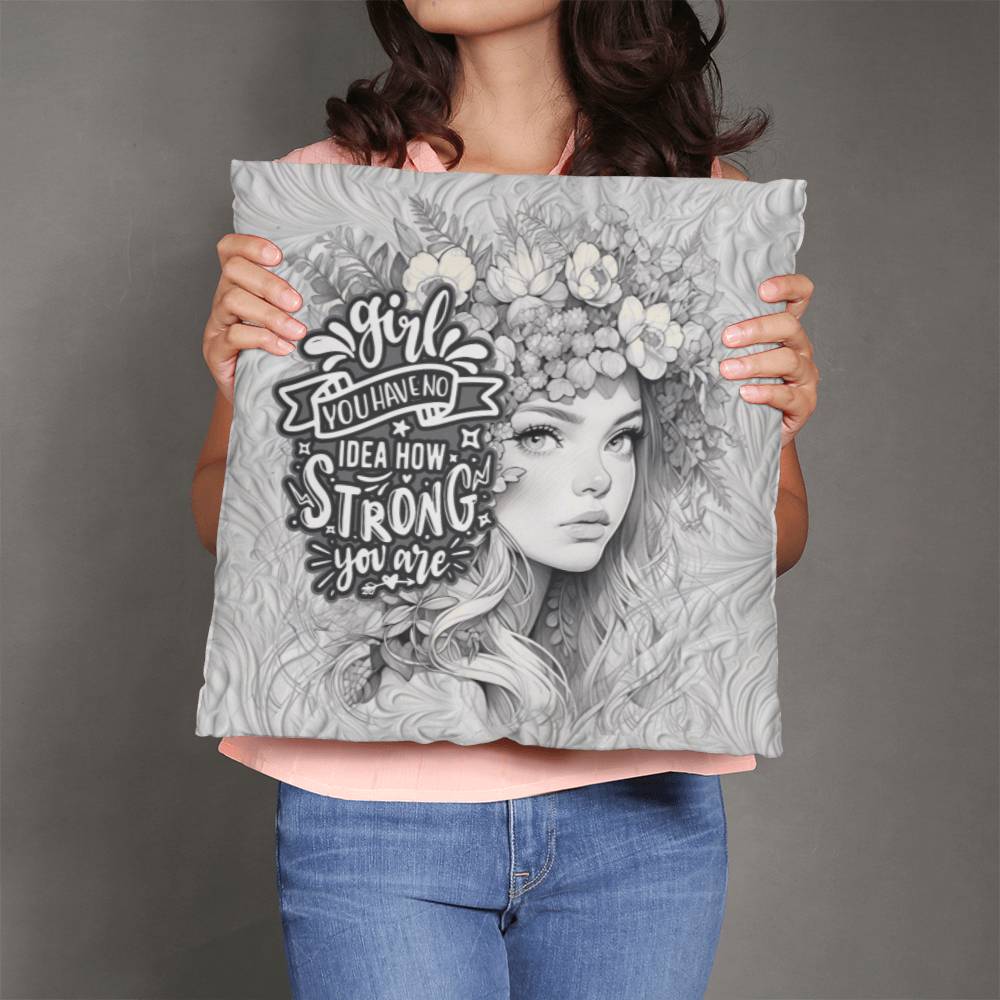 Girl You Are Strong - Classic Pillow