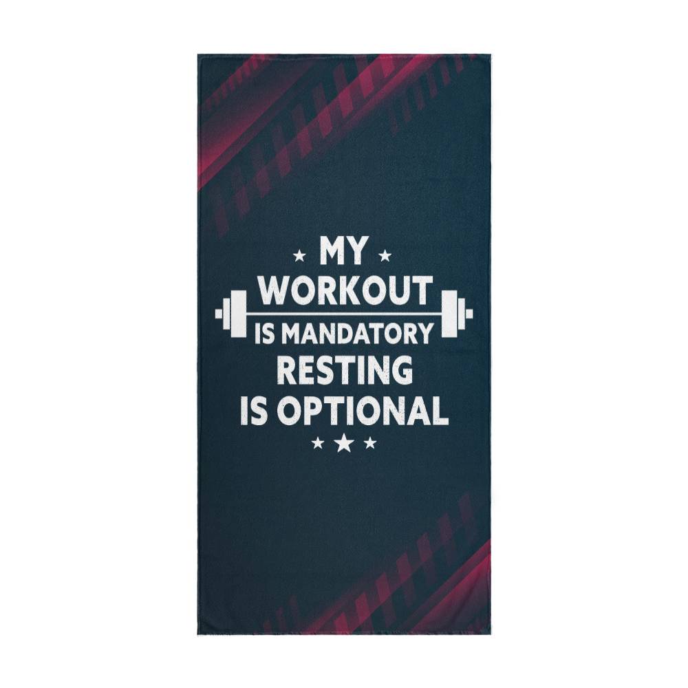 Mandatory Workout - Sports Towel