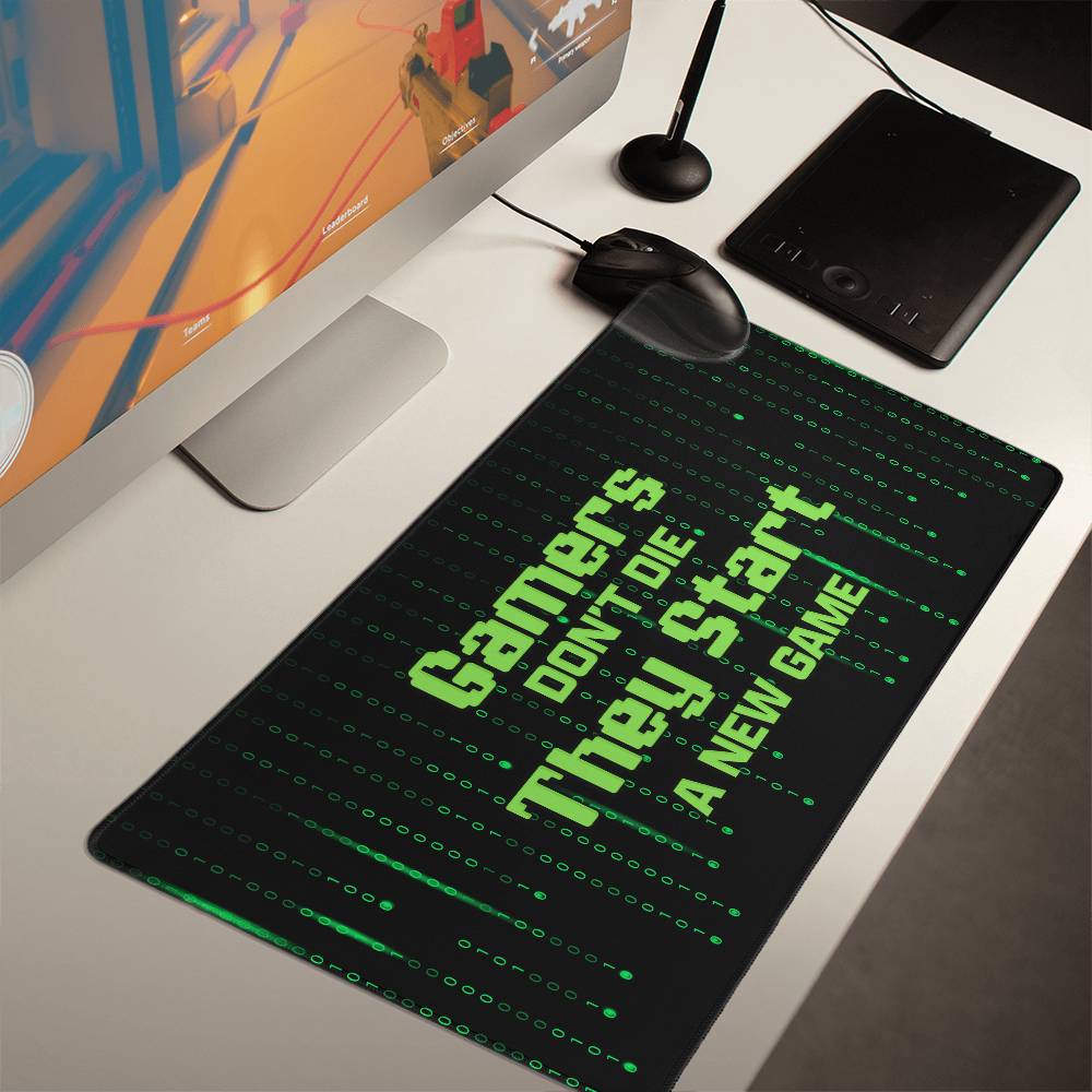 Gamers Don't Die - Gaming Mat