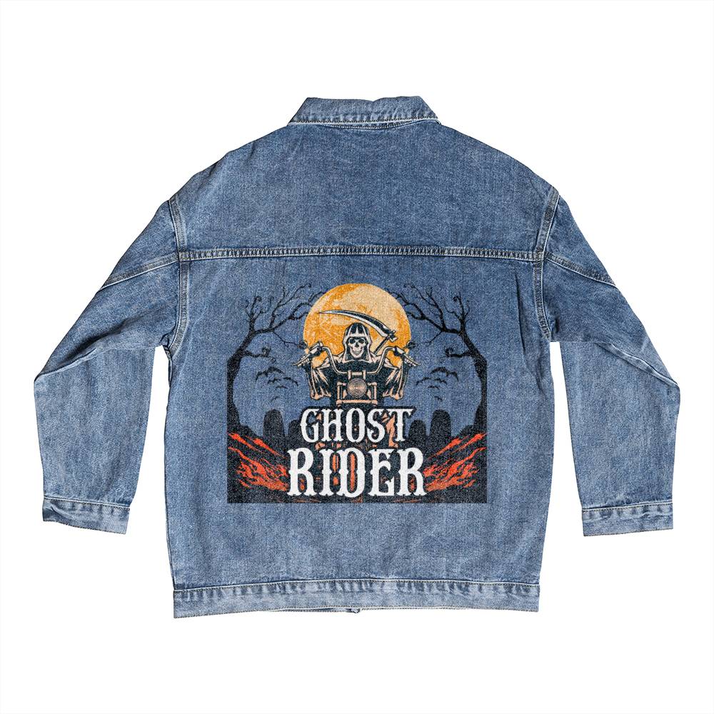 Ghost Rider - Men's DTG Denim Jacket