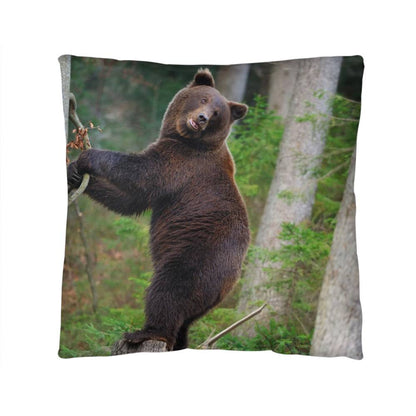 Happy Mama Bear - Indoor/Outdoor Pillow