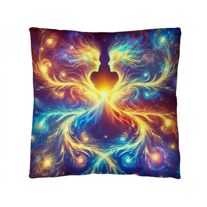 Cosmic Twins - Indoor/Outdoor Pillow