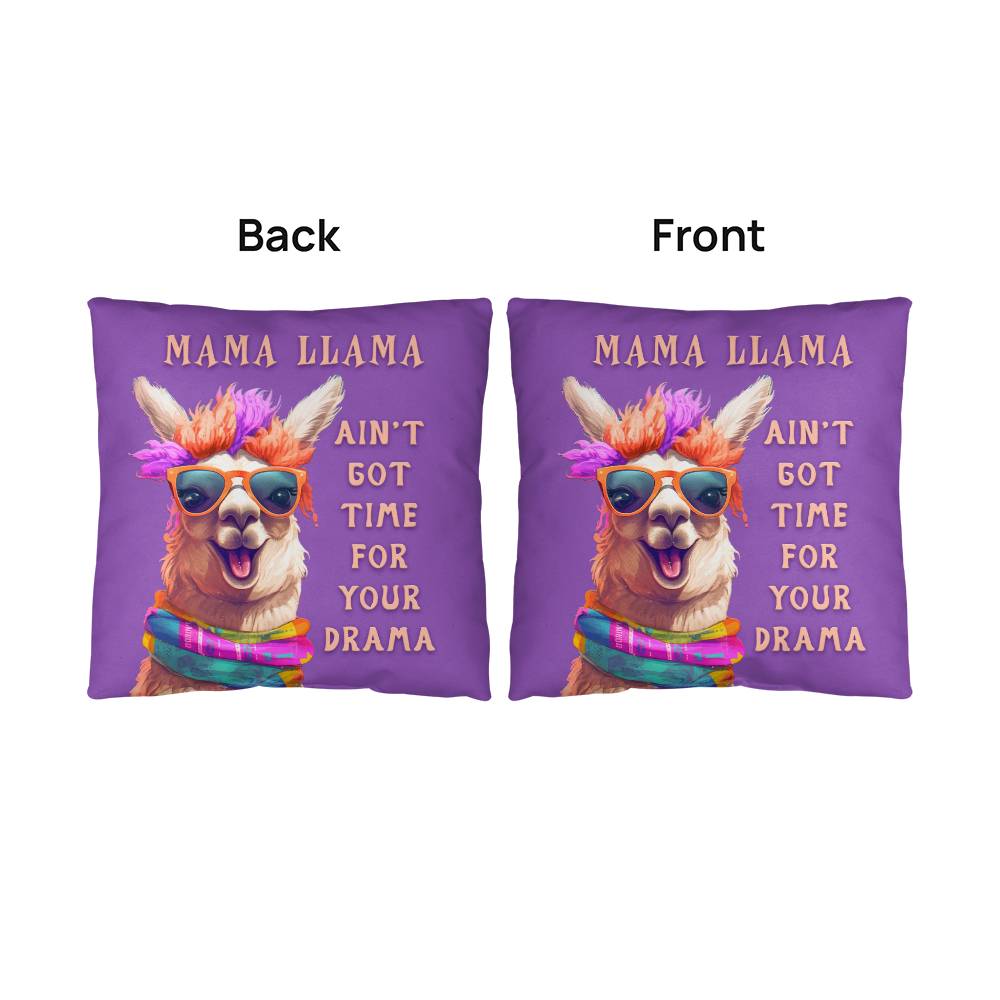 Mama Llama - Indoor/Outdoor Pillow