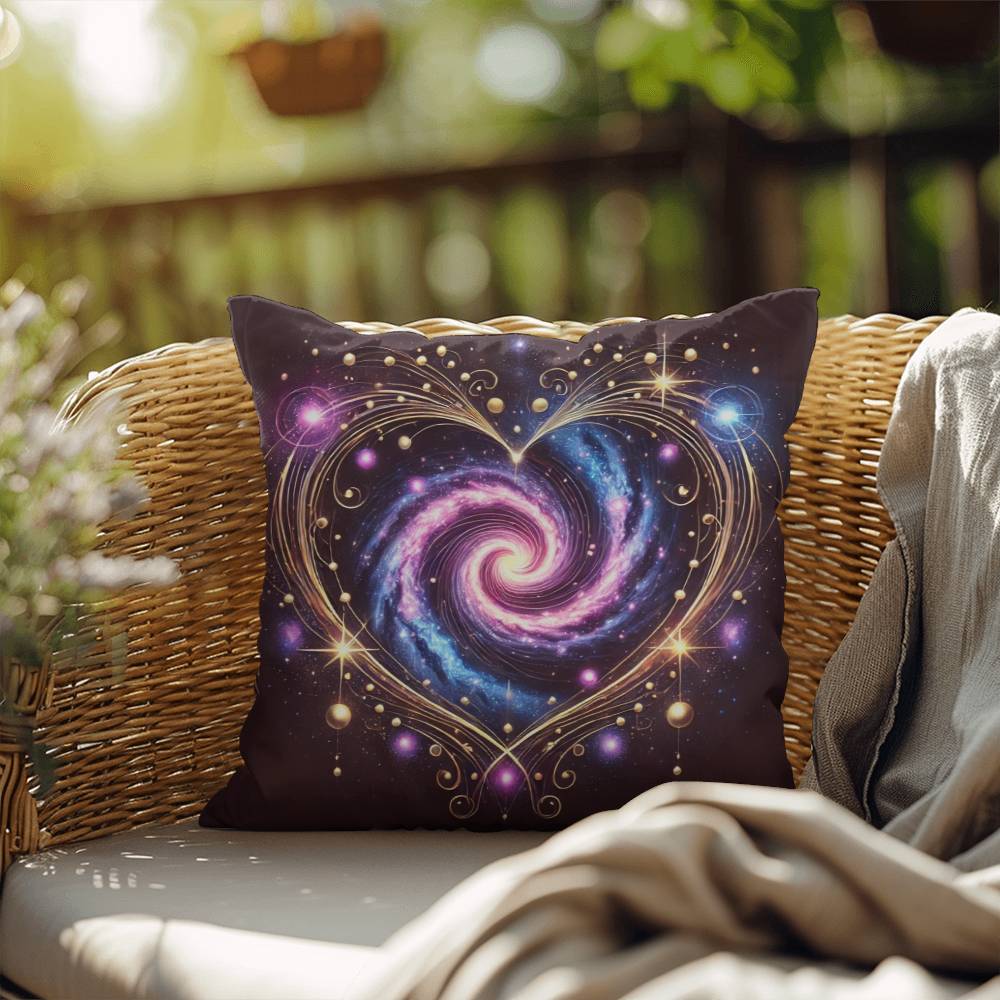 Love Galaxy - Indoor/Outdoor Pillow