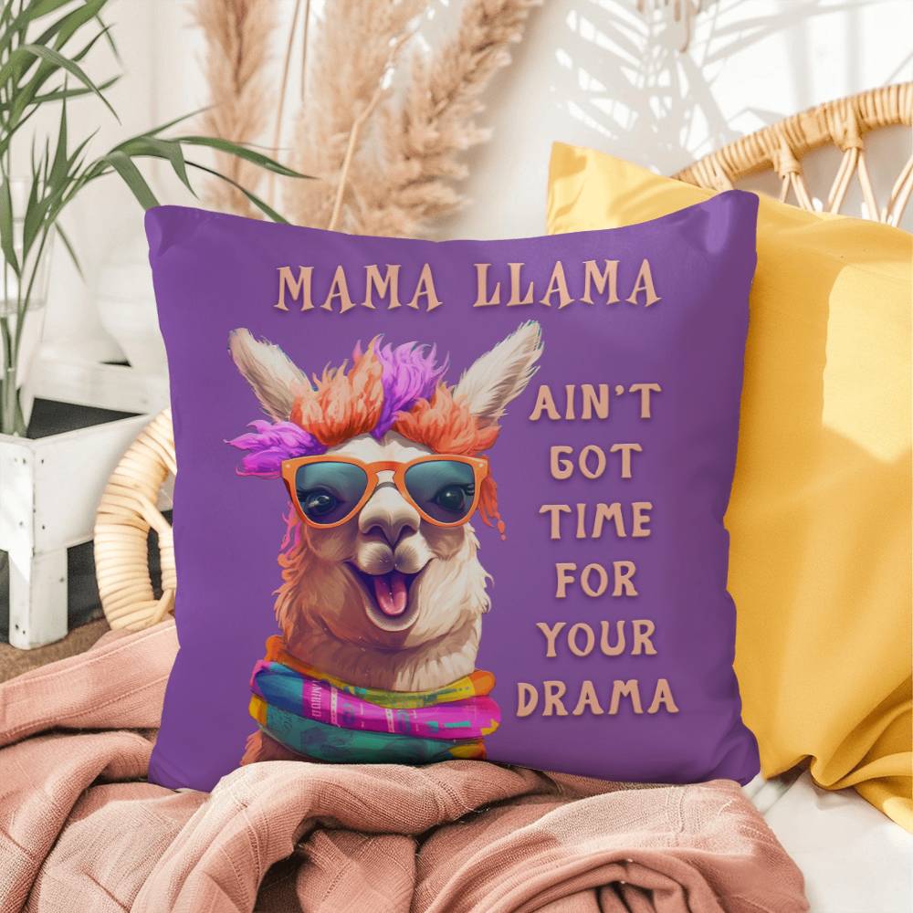 Mama Llama - Indoor/Outdoor Pillow