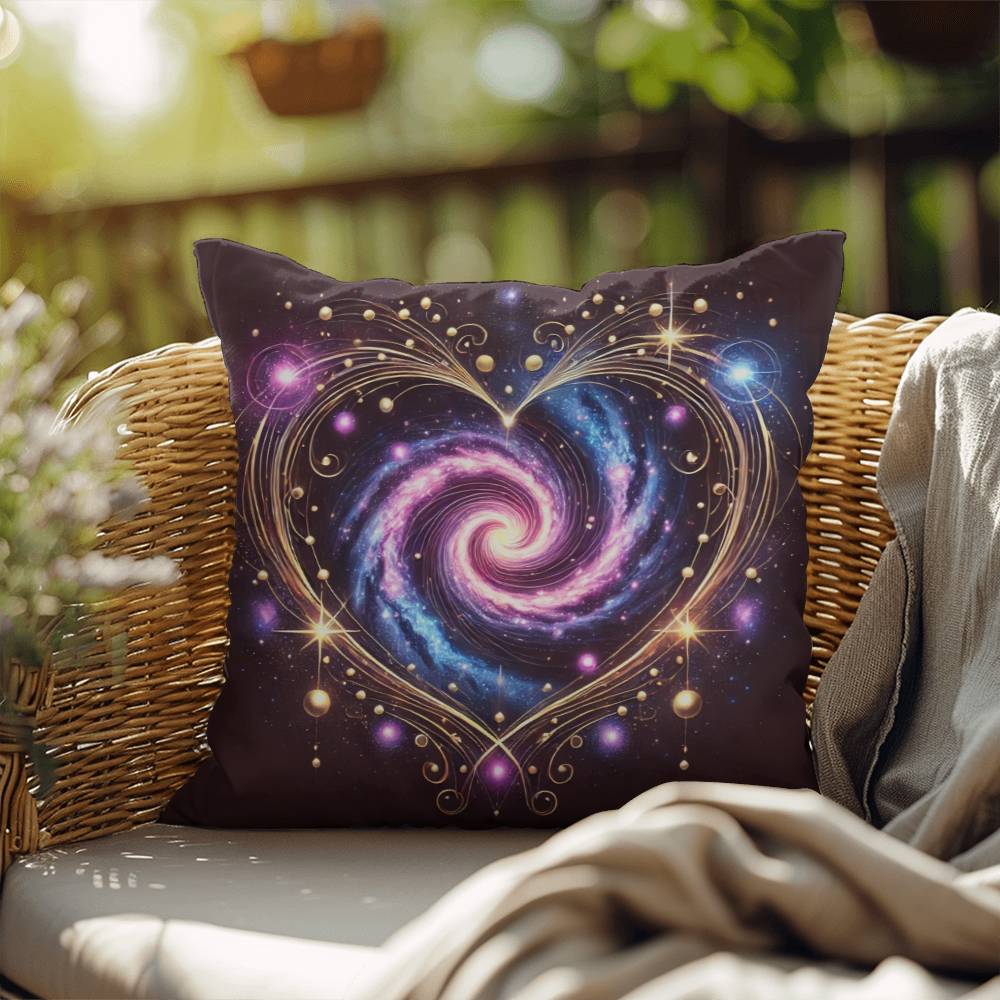 Love Galaxy - Indoor/Outdoor Pillow