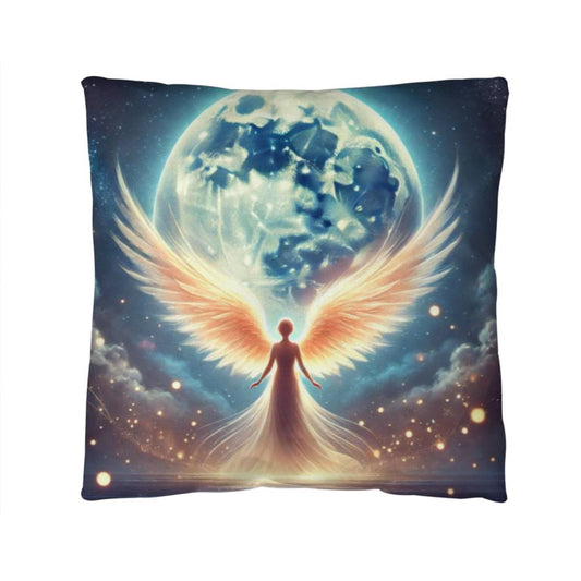 Angelic Moon - Classic Pillow Cover with Insert