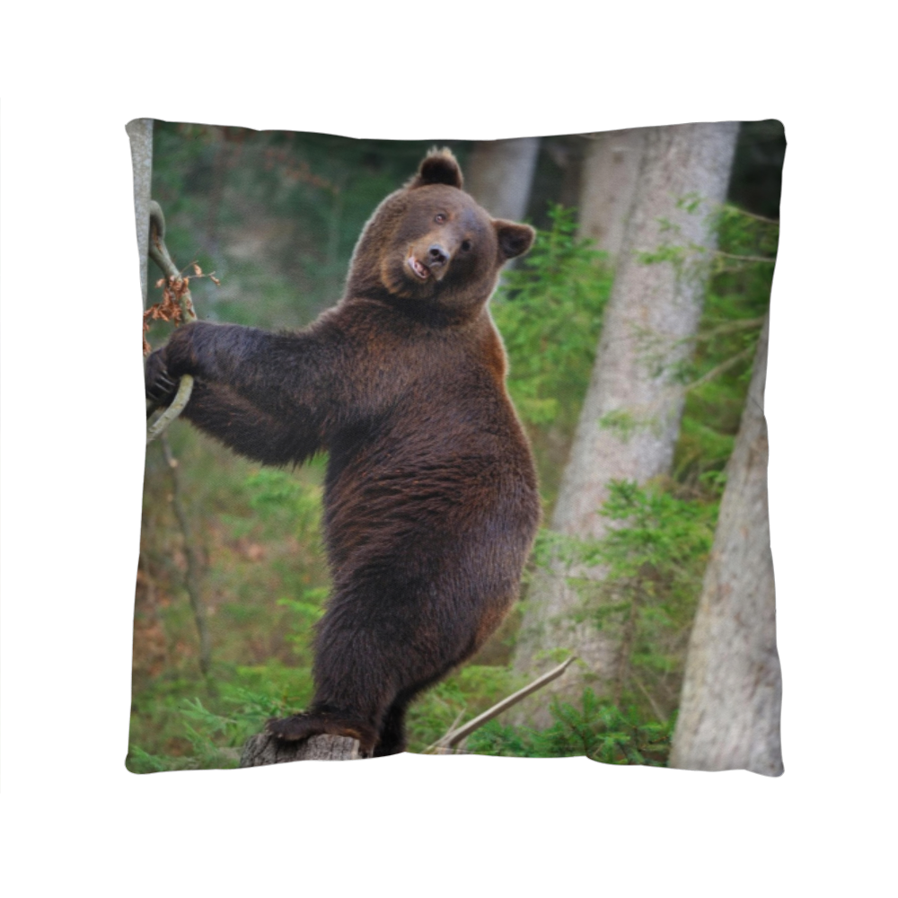 Happy Mama Bear - Classic Pillow Cover with Insert