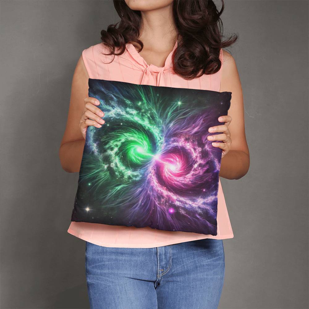 Cosmic Connection - Classic Pillow Cover with Insert