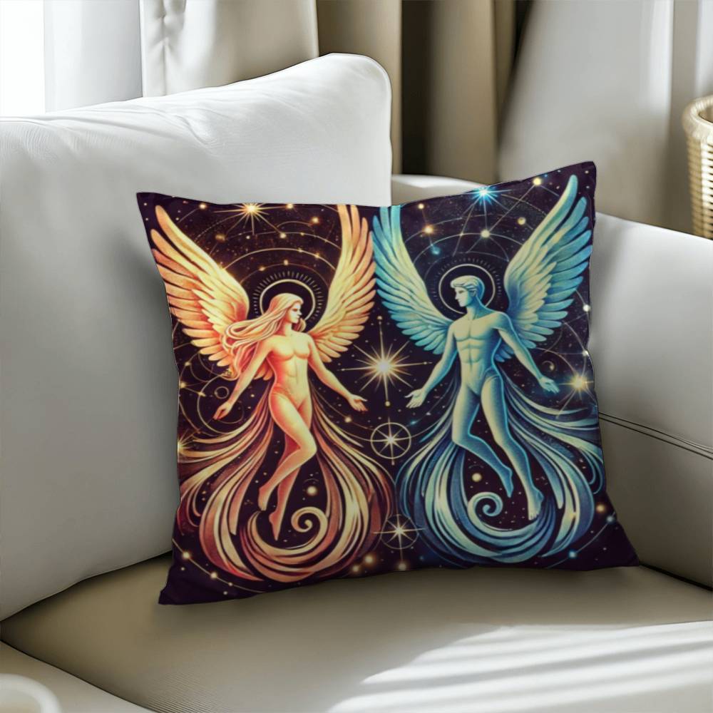 Divine Counterparts - Classic Pillow Cover with Insert