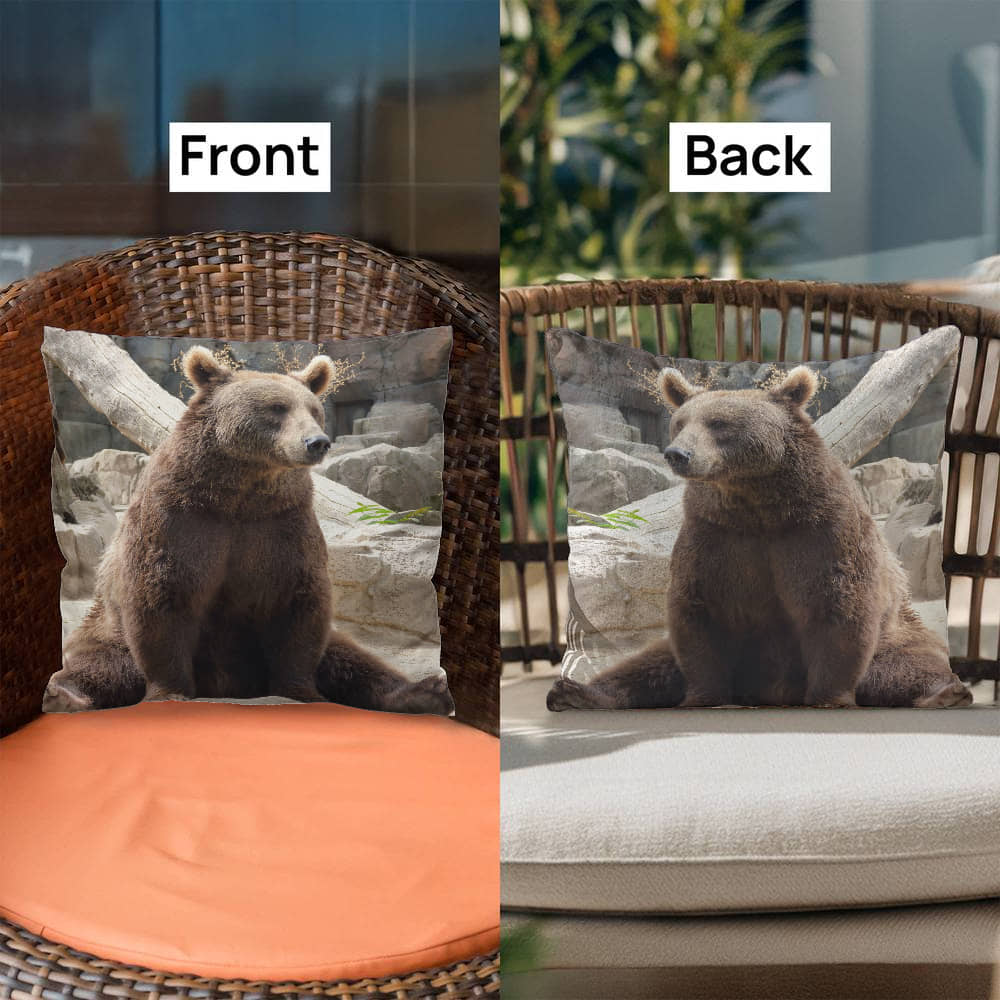 Daddy Bear - Classic Pillow Cover with Insert