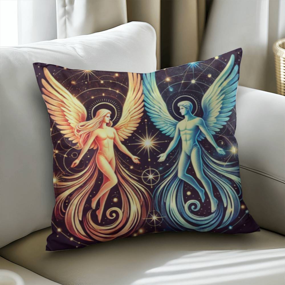 Divine Counterparts - Classic Pillow Cover with Insert