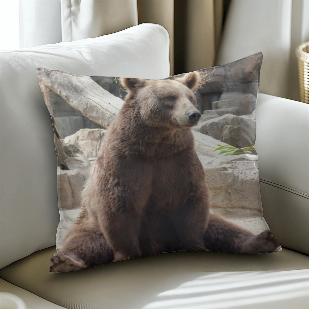 Daddy Bear - Classic Pillow Cover with Insert