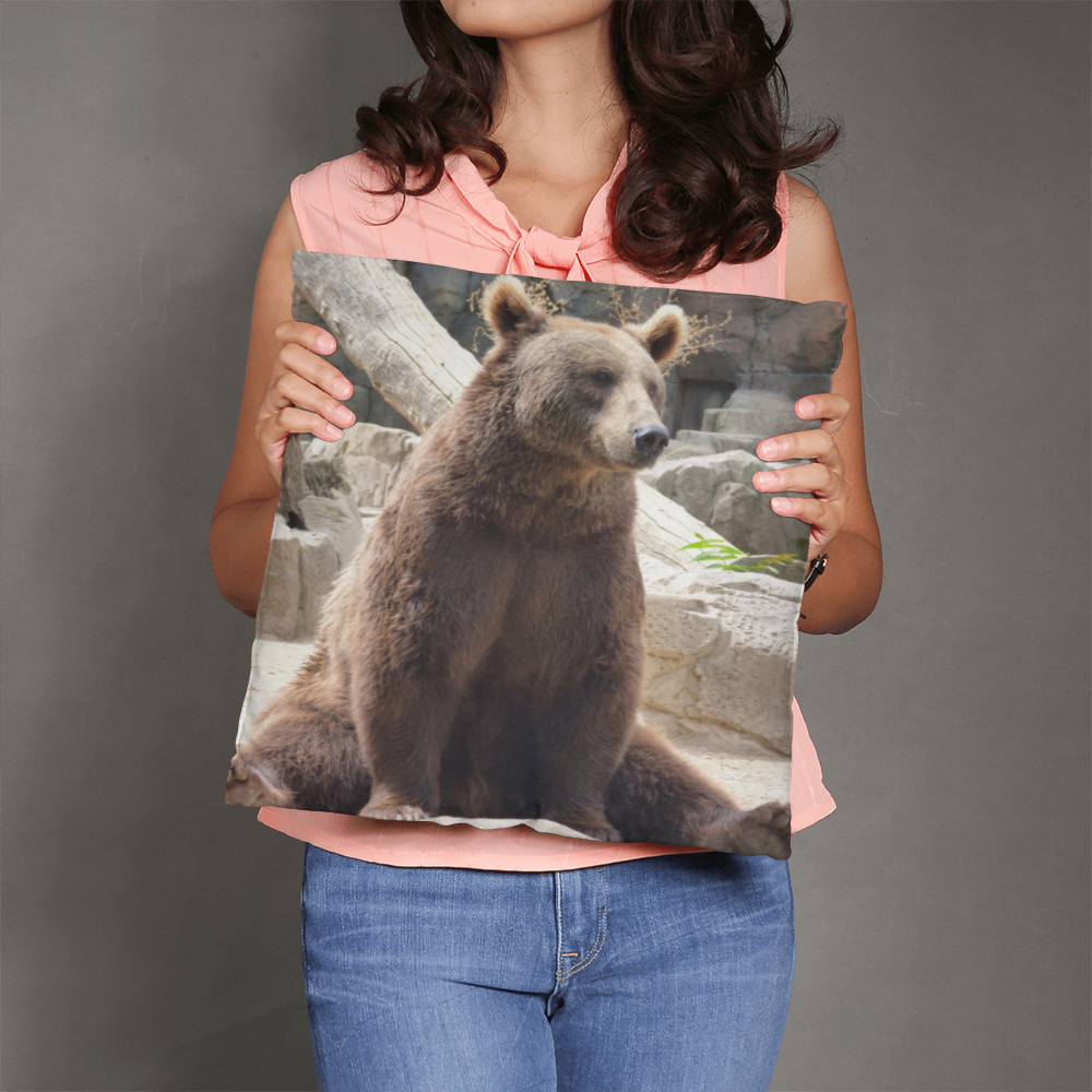 Daddy Bear - Classic Pillow Cover with Insert