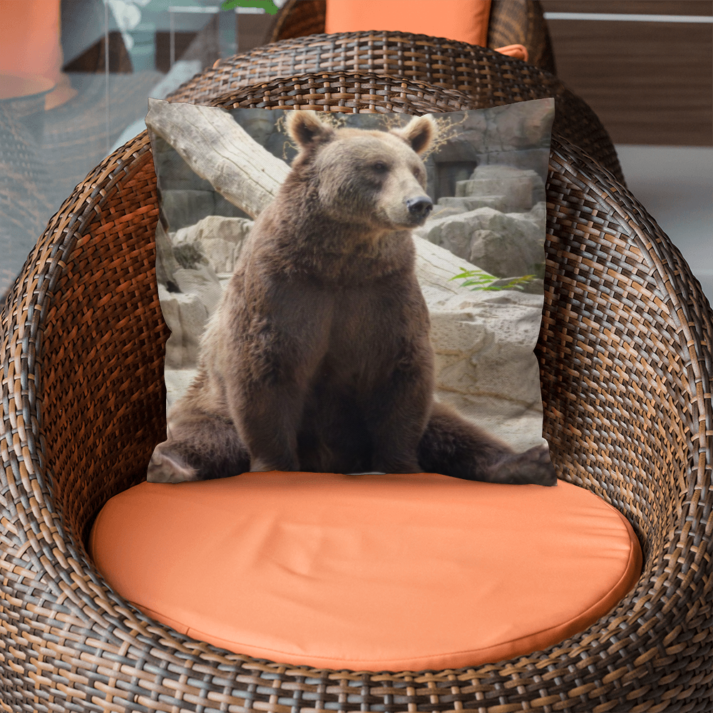 Daddy Bear - Classic Pillow Cover with Insert