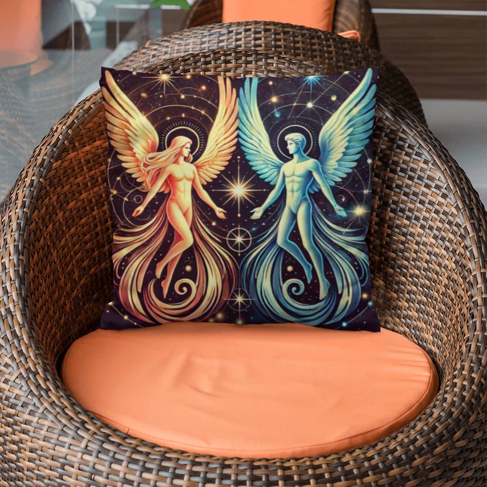 Divine Counterparts - Classic Pillow Cover with Insert