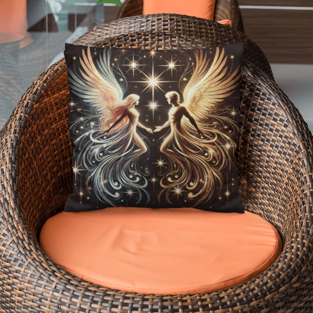 Cosmic Counterparts - Classic Pillow Cover with Insert